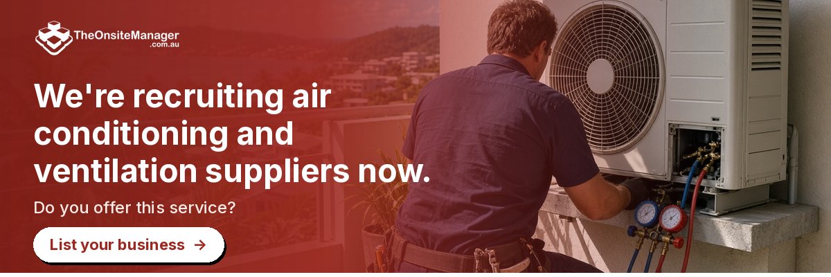 We're recruiting air conditioning and ventilation suppliers now. Do you offer this service? List your business