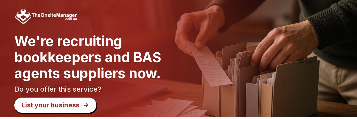 We're recruiting bookkeepers and BAS agents suppliers now. Do you offer this service? List your business