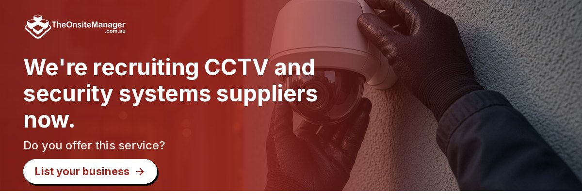 We're recruiting CCTV and security systems suppliers now. Do you offer this service? List your business