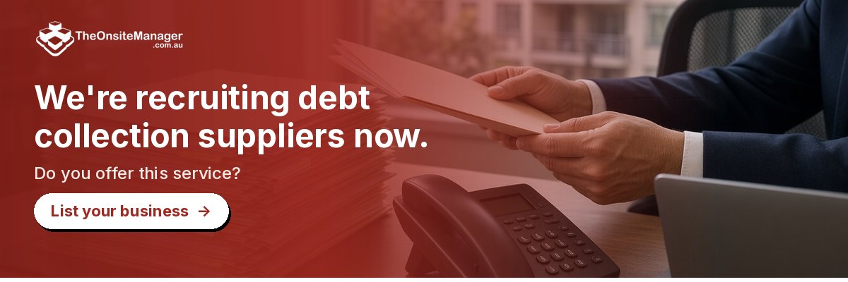We're recruiting debt collection suppliers now. Do you offer this service? List your business