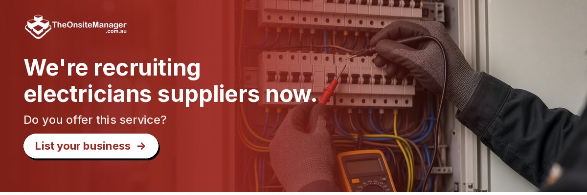 We're recruiting electricians suppliers now. Do you offer this service? List your business