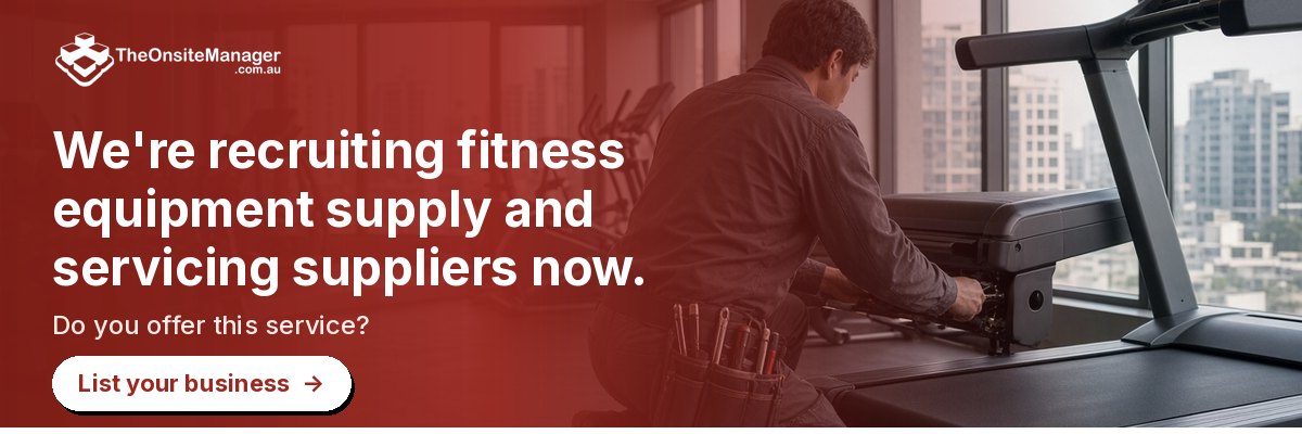 We're recruiting fitness equipment supply and servicing suppliers now. Do you offer this service? List your business