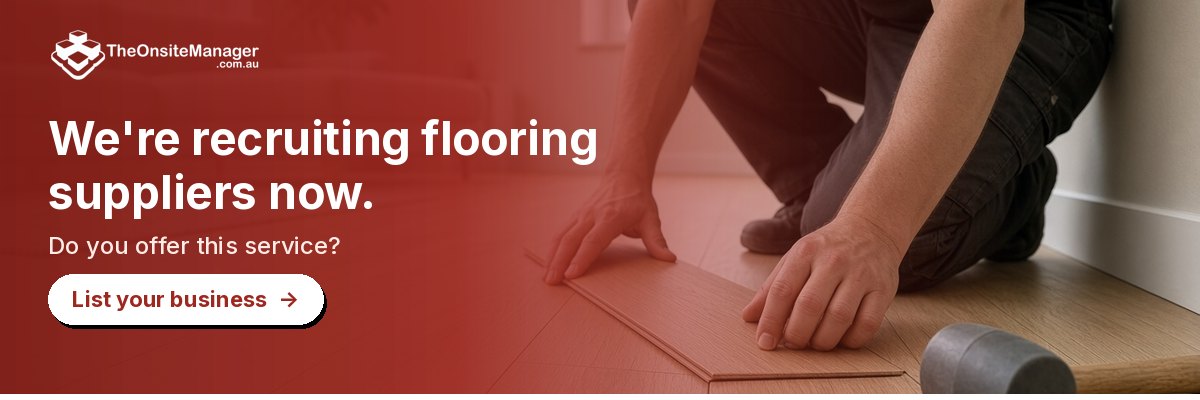 We're recruiting flooring suppliers now. Do you offer this service? List your business