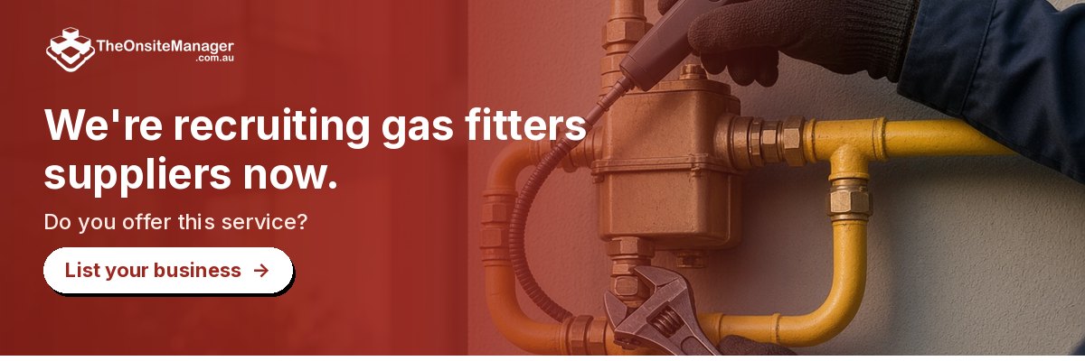 We're recruiting gas fitters suppliers now. Do you offer this service? List your business