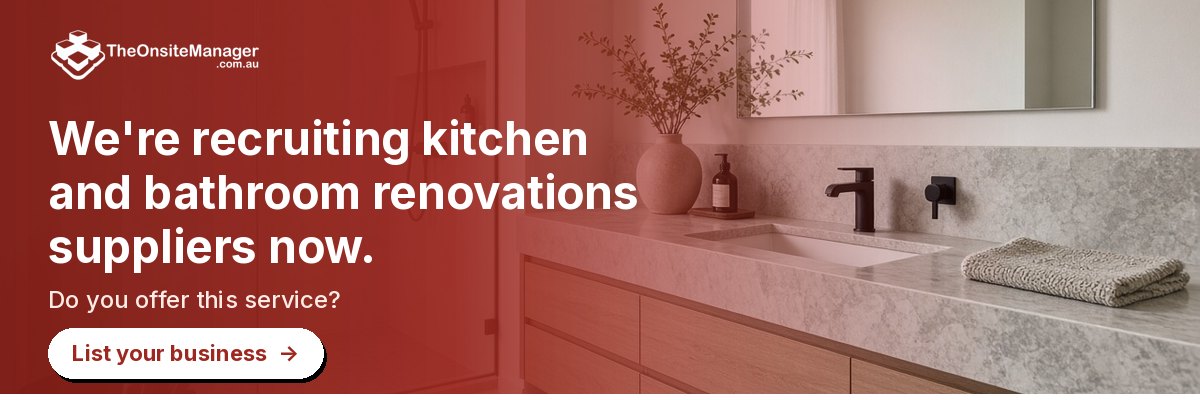 We're recruiting kitchen and bathroom renovations suppliers now. Do you offer this service? List your business