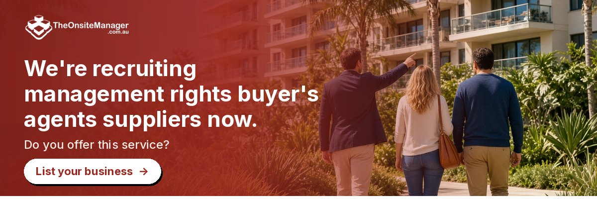 We're recruiting management rights buyer's agents suppliers now. Do you offer this service? List your business