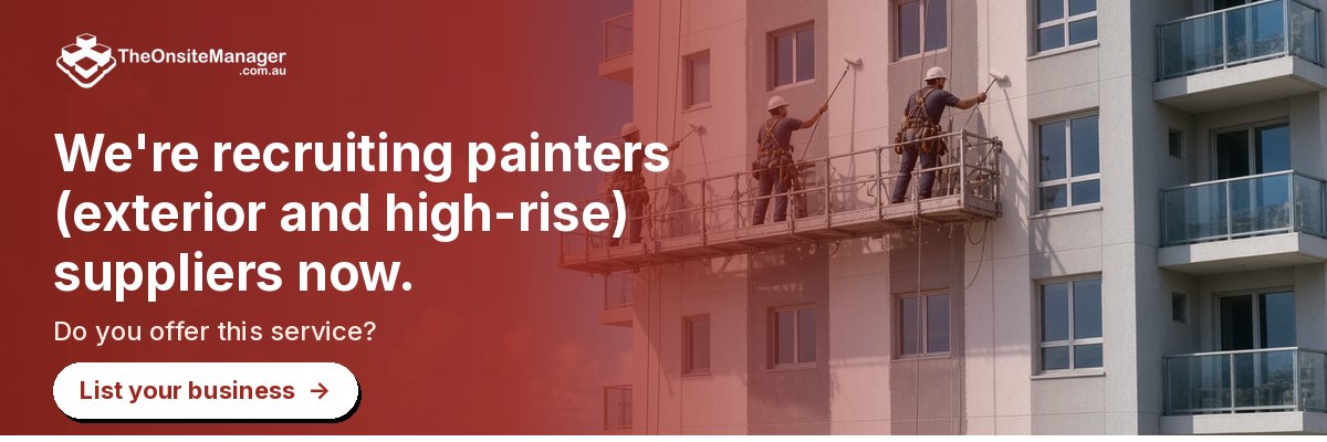 We're recruiting painters (exterior and high-rise) suppliers now. Do you offer this service? List your business
