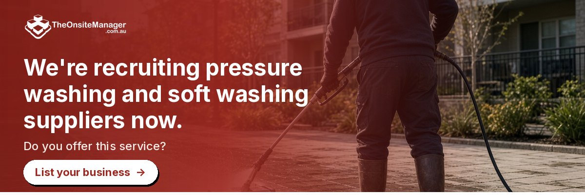 We're recruiting pressure washing and soft washing suppliers now. Do you offer this service? List your business