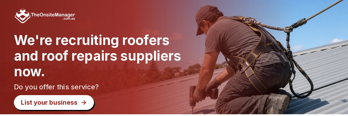 We're recruiting roofers and roof repairs suppliers now. Do you offer this service? List your business