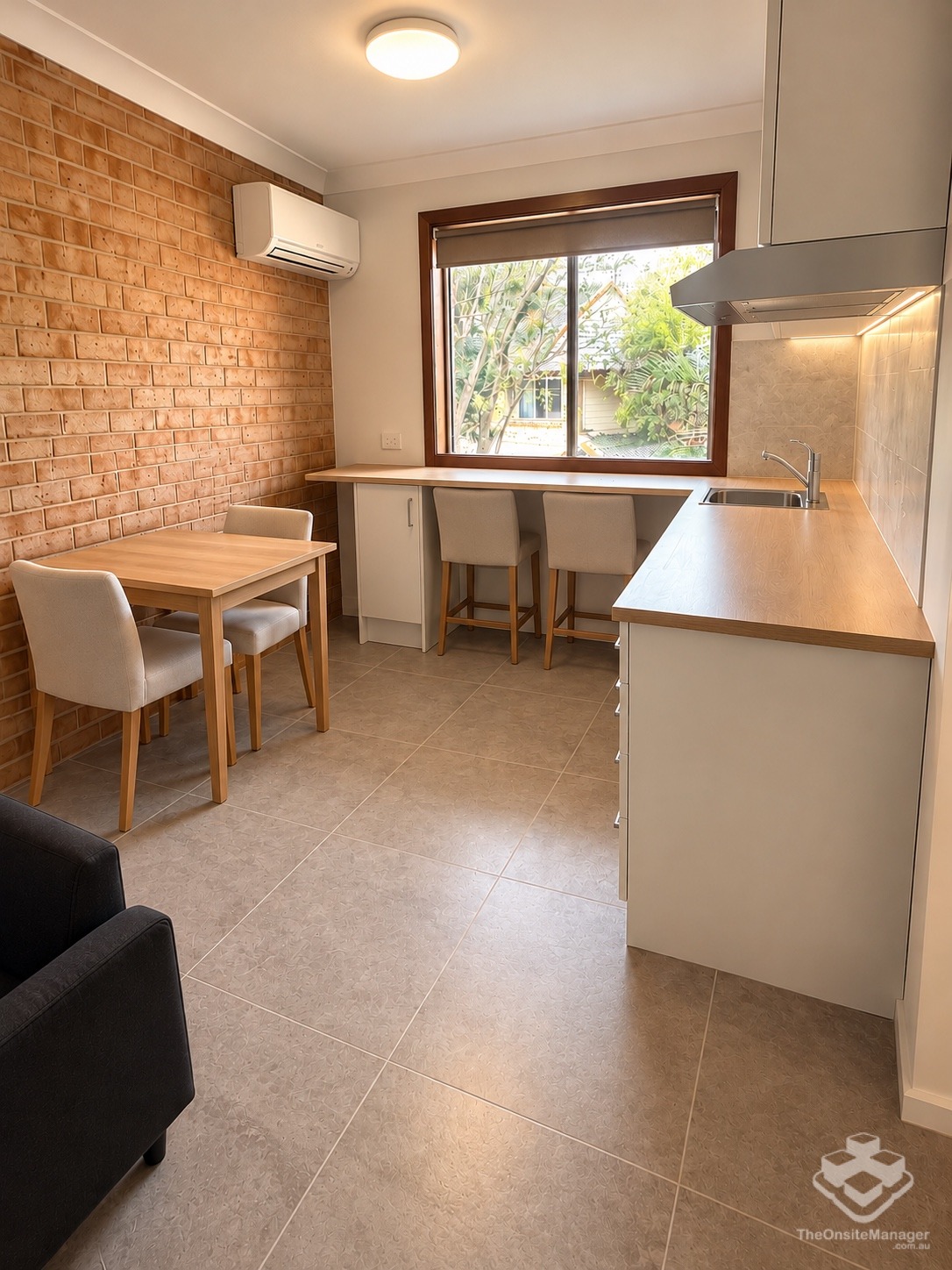 Quality furnished 2 bedroom with bills included in prime location.