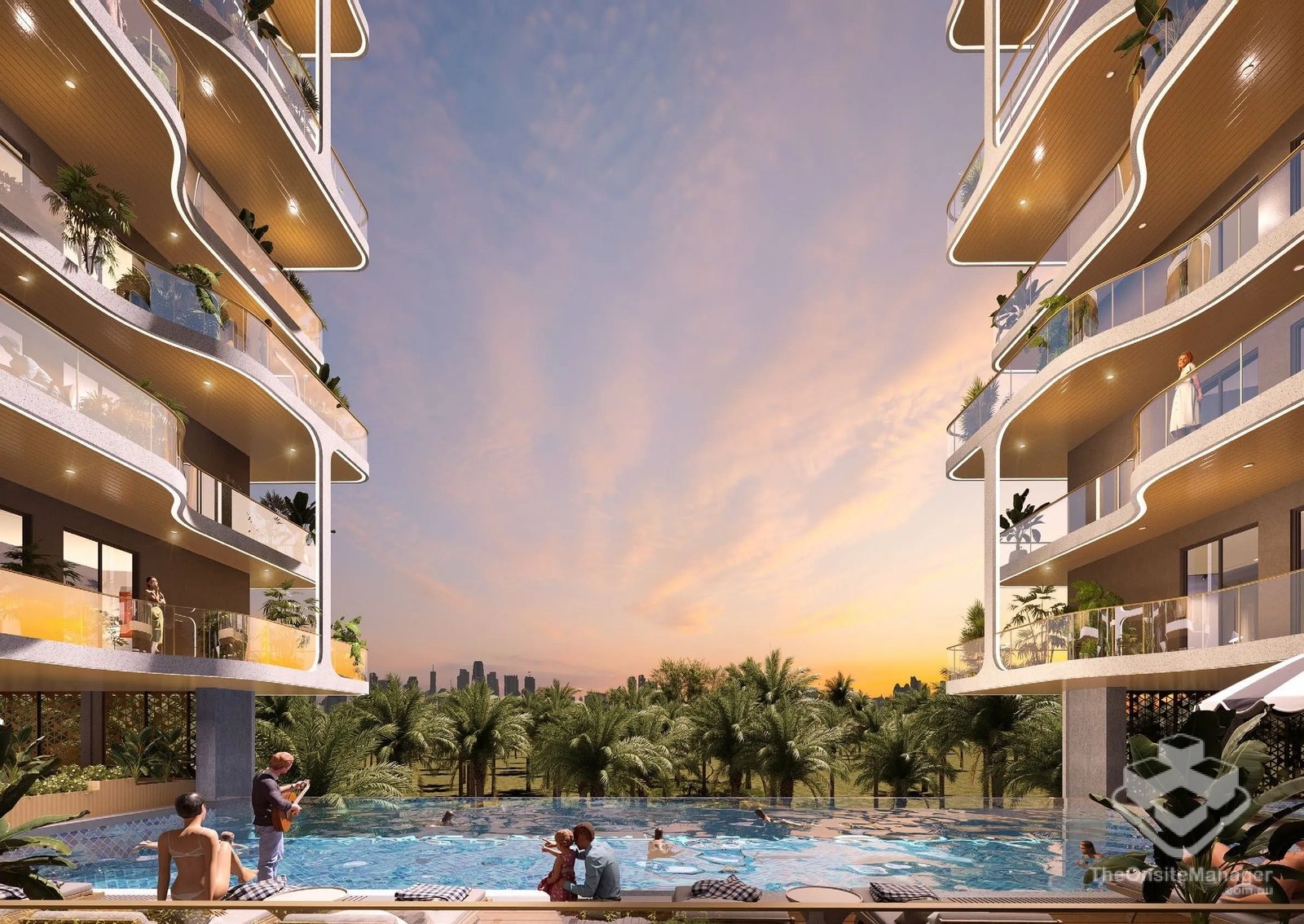 Studio at Listone Residence, International City — Pool / Sports — AUD $237,882