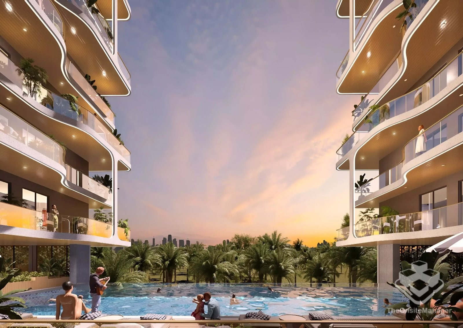 1-Bedroom Apartment at Listone Residence, International City — Pool / Sports — AUD $342,119
