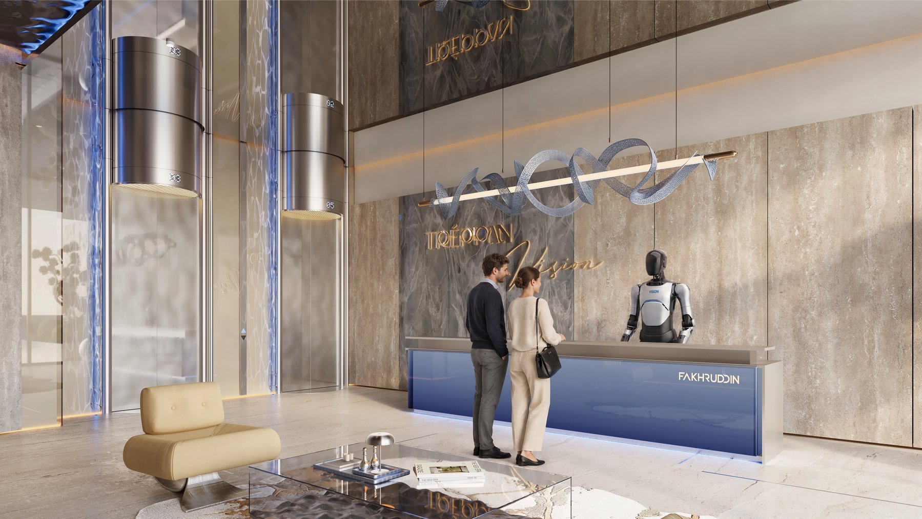 Studio at Treppan Vision, Dubailand Residence Complex — Amenities View — AUD $354,175