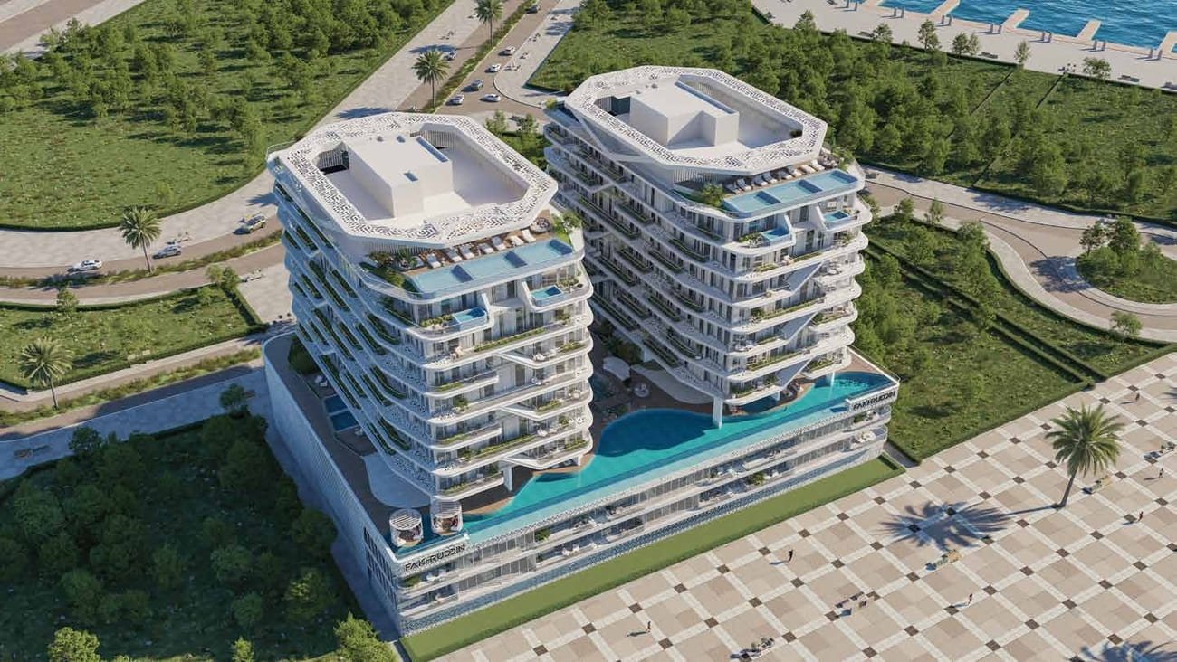 4-Bedroom Penthouse at Hatimi Residences, Dubai Islands — Sea View — AUD $6,975,000